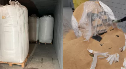 4,178 kilos of cocaine stashed in soja beans intercepted in Rotterdam