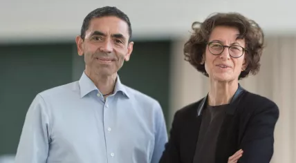 Dr. Ugur Sahin and Dr. Özlem Türeci