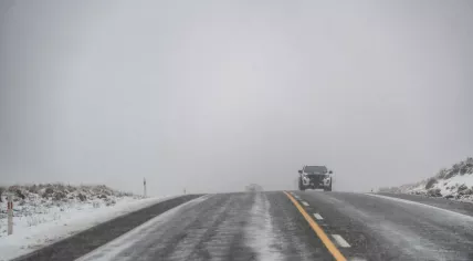 Icy road