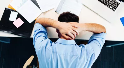 Stressed at work