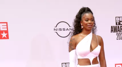 Ari Lennox at the 2021 BET Awards in Los Angeles. June 27, 2021