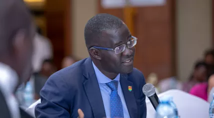 Nicholas Opiyo at the Human Rights Convention on May 8, 2019