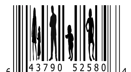 Human trafficking illustration 