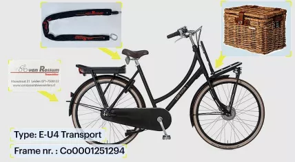 Bike of murdered 14-year-old Esmee Kortekaas