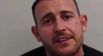 Scottish fugitive Christopher Hughes, who was convicted for the murder of Dutch crime blogger Martin Kok.