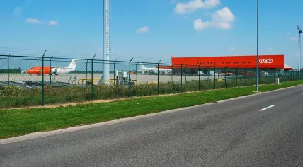 Bierset airport near Liege