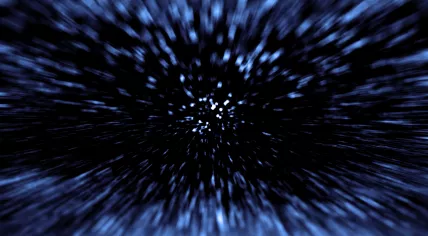 A visualization of space time travel