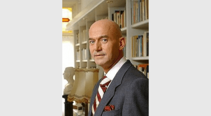 Pim Fortuyn on 4 May 2002, two days before his murder