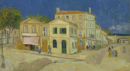 The Yellow House (The Street), 1888, by Vincent van Gogh