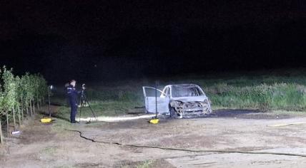 Body found in a burning car on Geleiweg in Baarlo, Limburg. 23 May 2022