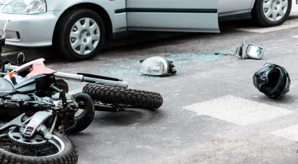 Motorcycle accident
