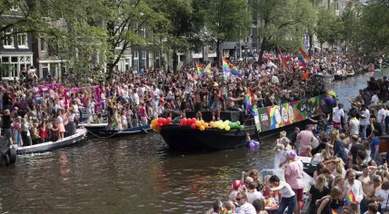 Pride Amsterdam's canal parade, 5 August 2017