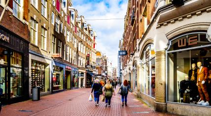 Kalverstraat, Amsterdam's famous shopping street