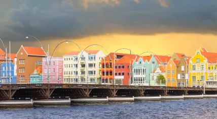 Storm clouds over Curacao