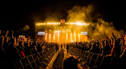 Armin van Buuren performs during the 2018 edition of Pinkpop