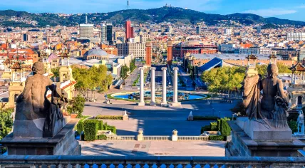 Barcelona city center, Spain