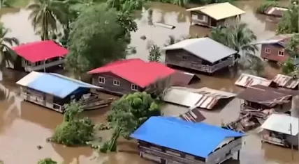 Flooding in Suriname, 13 March 2022