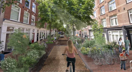 Proposed design for Frans Halsbuurt from Gemeente Amsterdam.