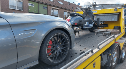 A Mercedes AMG was one of several vehicles seized in a money laundering investigation into a former police officer. 28 June 2022