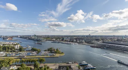 Amsterdam port area