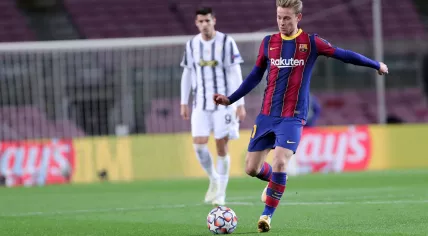 Frenkie de Jong of FC Barcelona during the UEFA Champions League Group G match against Juventus FC. 8 Dec. 2020