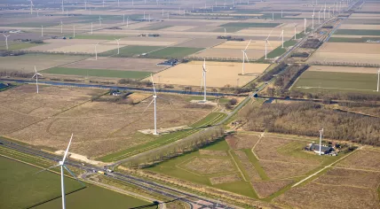 Windpark Zeewolde opened in August 2022