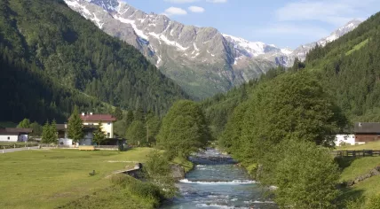 A valley in Gschnitz, Austria