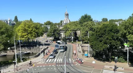 A warm summer's day in Amsterdam, 10 August 2022