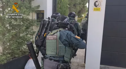 Guardia Civil arrested two ringleaders of a Dutch-Belgian drug gang in Marbella, Spain. 3 September 2022