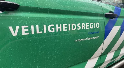 An emergency services vehicle from the Veiligheidsregio Flevoland in Lelystad. 21 July 2022