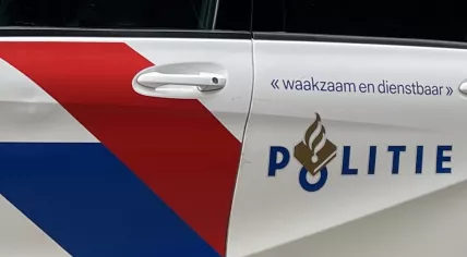 A police car 