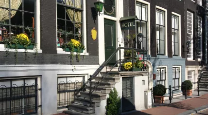 A hotel in Amsterdam