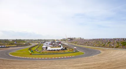 View at racing days Zandvoort with Max Verstappen on May 21, 2017.