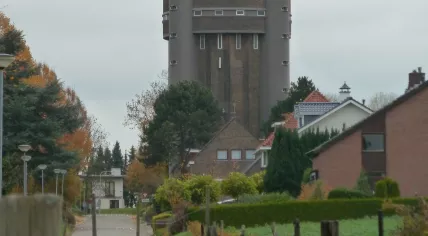 De Reusch water tower in Schimmert, Limburg.