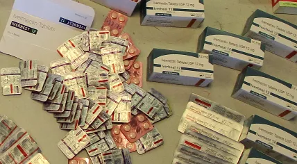 Ivermectin pills confiscated by customs officials in Germany in November 2021