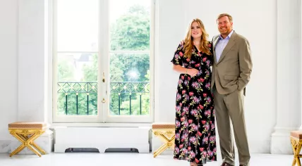 Crown Princess Amalia and King Willem-Alexander, 24 June 2022