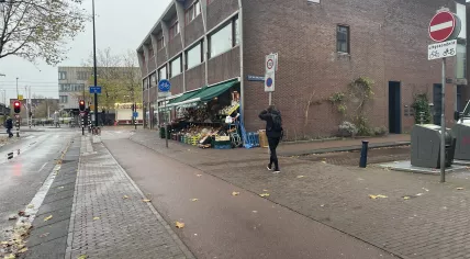 Life was back to normal a day after a stabbing C. van Eesterenlaan in Amsterdam. 27 November 2022