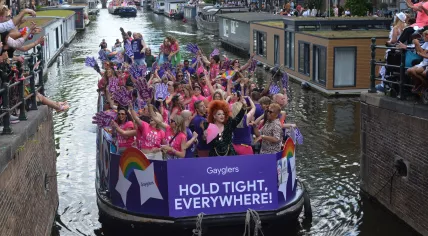 The Canal Pride parade during Pride Amsterdam 2022, 6 August 2022