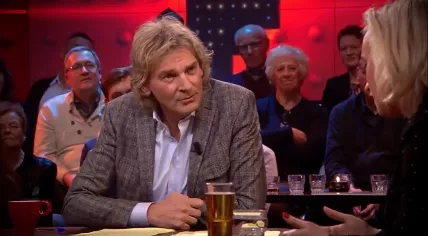 Matthijs van Nieuwkerk during the 30 January 2018 broadcast of De Wereld Draait Door