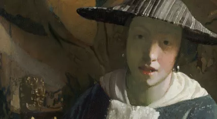 Girl with a flute