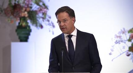 Prime Minister Mark Rutte speaking about the Dutch responsibility regarding its legacy of slavery during the colonial era. 19 December 2022