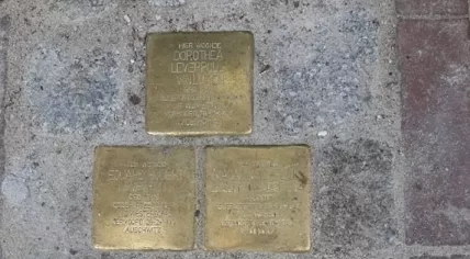 The Stolpersteine on Walderstraat 12 in Lochem