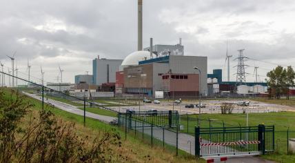 A nuclear power plant near Borssele, Zeeland in 2019