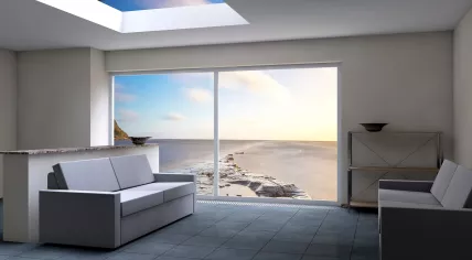 A beachfront apartment with a view