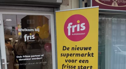 Fris supermarket in Amsterdam Nieuw-West