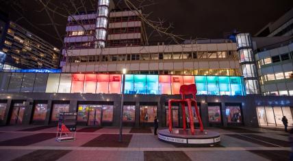 I light U - light festival in Utrecht, January 2023