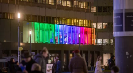 I light U - light festival in Utrecht, January 2023