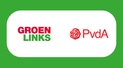 Logo Pvda and GroenLinks