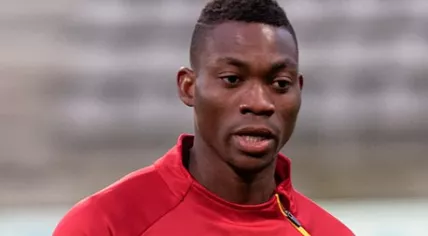 Christian Atsu at the Mali vs. Ghana game, 2015