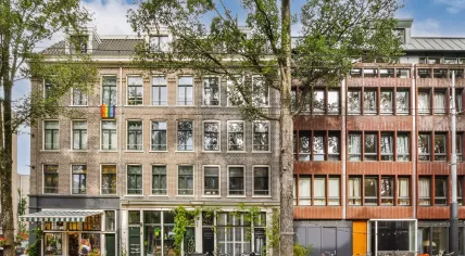 An apartment building in Amsterdam